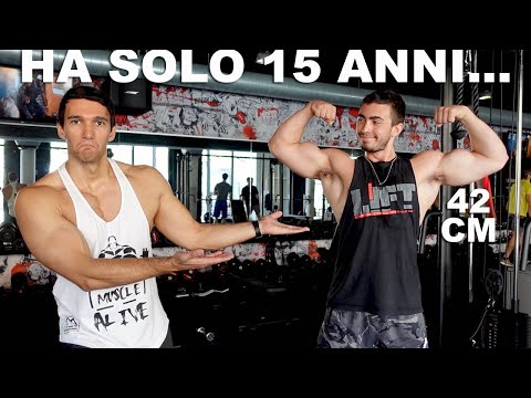 ALLENO IL 15ENNE PIÙ GROSSO D'ITALIA!