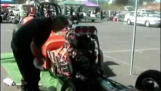 Mal Gower&#39;s Blown 400sbc altered does low 7&#39;s