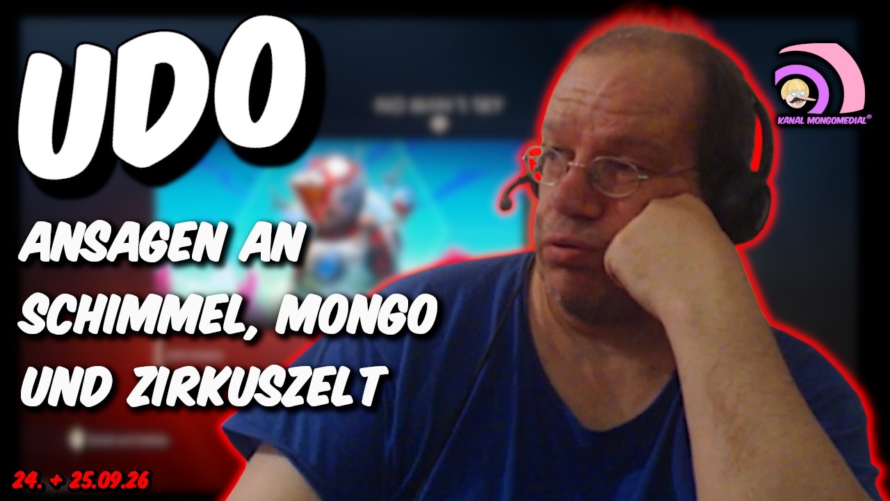 UDO ANWALT! Ansagen und Drohungen an Schimmel, Zirkus und Mongo ? 24.25. 09.26 2 und 3 #UdoUltras