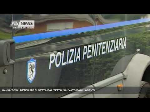 04/10/2019 | DETENUTO SI GETTA DAL TETTO, SALVATO DAGLI AGENTI
