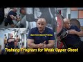 training program for weak upper chest best exercises for upper chest mukesh gahlot youtubevideo