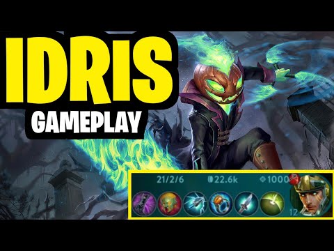 IDRIS HYBRID - SWEATY GAME PART 02 | VAINGLORY 5V5 |