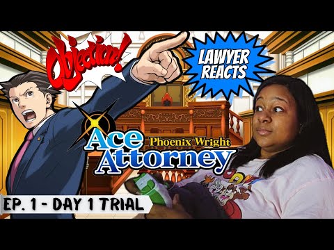 Real Lawyer Reacts to Phoenix Wright: Ace Attorney GAME | Case 1: The First Turnabout Gameplay