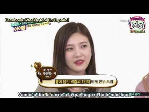 [Sub Español] 160316 Weekly Idol Red Velvet Parte 3/3