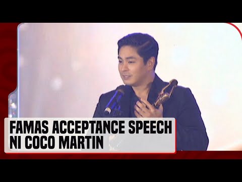 Coco Martin, kinilala bilang Iconic Movie Actor of Philippine Cinema sa 72nd FAMAS