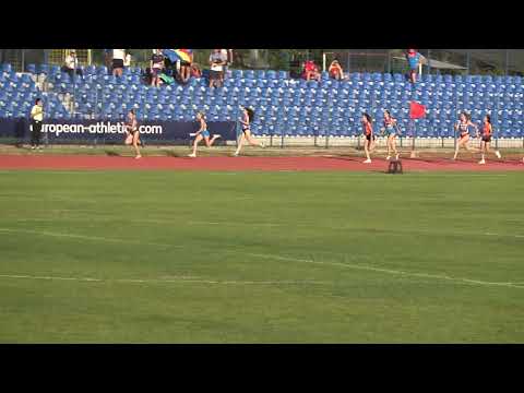 4x100m [Ž], zlatna Hrvatska - Prvenstvo Balkana za mlađe juniore i juniorke 2022