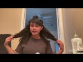 Bleaching My Hair Round 1 Teasing Method