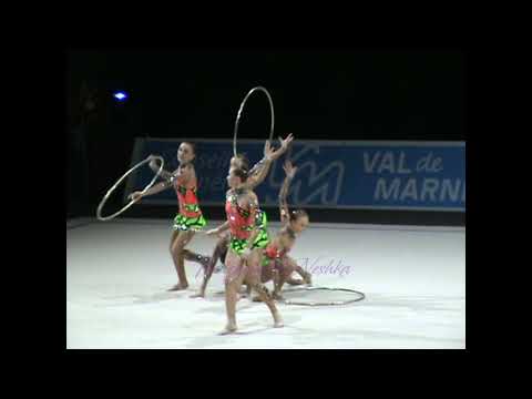 AZERBAIJAN 3 Hoops 4 Clubs - 2008 Thiais Groups EF