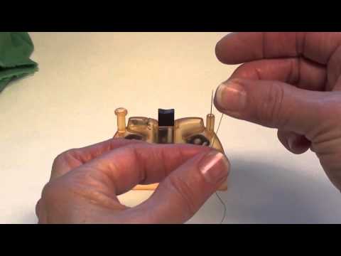 How to use the Bohin Easy Needle Threader