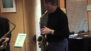 国立音楽院　MJQクリスハンター　ジャズサックス公開レッスン