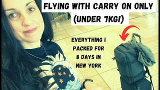 How To Travel with Carry-On Only! Travel Hacks | Packing Light | Pack With Me!