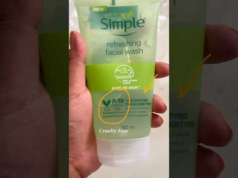 Best Face wash for all skin types | Simple refreshing facial wash | oily acne skin friendly