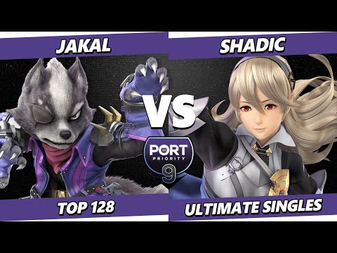 Port Priority 9 - Jakal (Wolf) Vs. SHADIC (Corrin) Smash Ultimate - SSBU