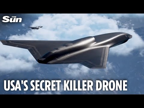 America unveils new KILLER stealth drone forming unstoppable team with F35 jets