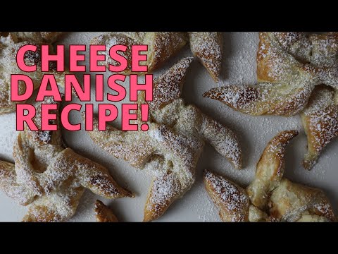 Simple Homemade CHEESE DANISH Recipe!