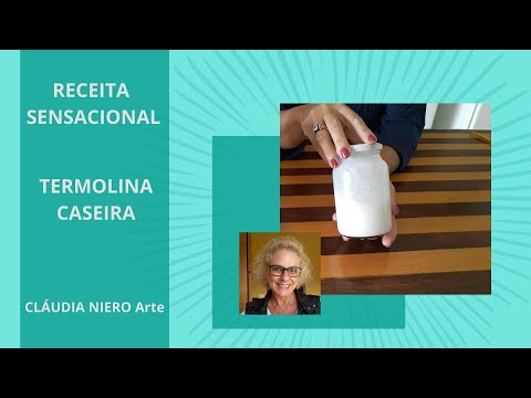 TERMOLINA CASEIRA - Receita Sensacional ! Forração com Tecido - Claudia Niero Arte