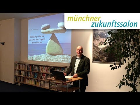 Prof. Dr. Thomas Vogel: „Mäßigung. Was wir von einer alten Tugend lernen können“