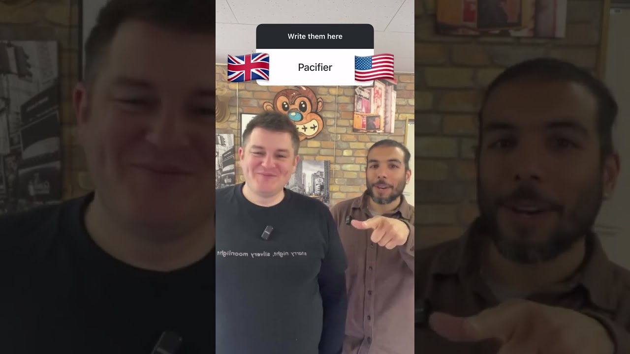 🇺🇸 Pacifier vs 🇬🇧 Dummy