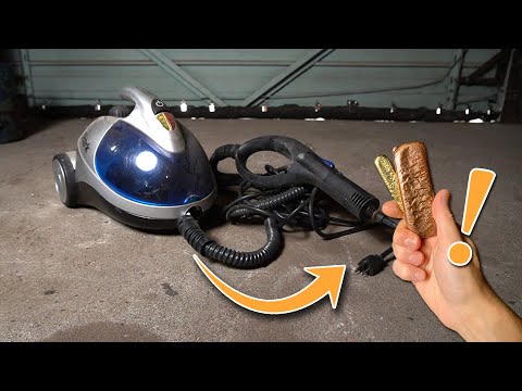 Scrapping a Steam Cleaner for Copper, Brass and Pouring Them Into Ingots!