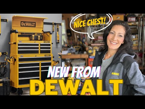 DeWalt Announces Metal Workshop Storage SYSTEM with Chests & Cabinets (Brand New Products!)
