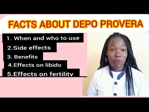 What you need to know about depo provera injection.  ( Family planning)