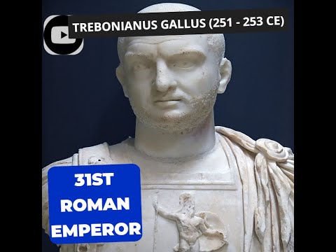 🏛️31:Roman Emperors Series: Emperor Trebonianus Gallus (251-253 CE): Rise, Challenges, and Legacy 🏛️