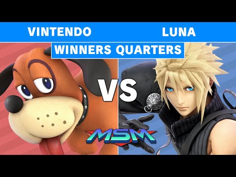 MSM 202 - BTH | Vintendo (Duck hunt) vs Luna (Cloud) Winners Quarters - Smash Ultimate