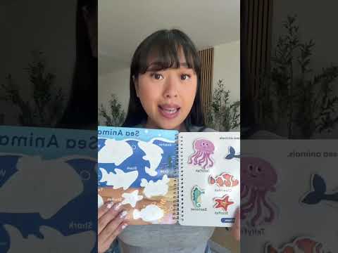 Such a fun and perfect activity! #busybook #kidsbook #kidsactivity #kidslearning