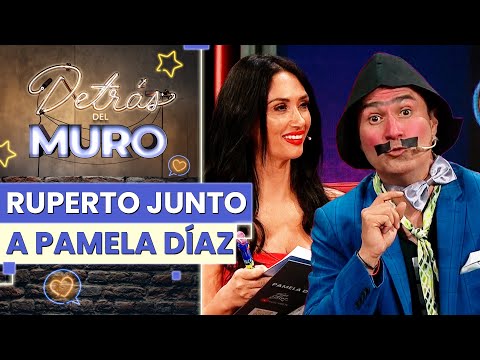 WITH PAMELA LEIVA? 🤔 Pamela Díaz was the guest on Rupertamente Hablando - Detrás del Muro