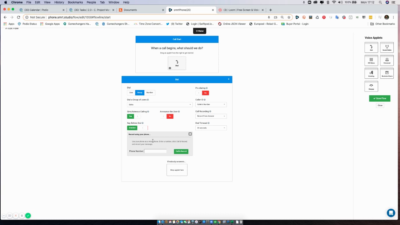 Understanding Call Flows - The Dial Applet
