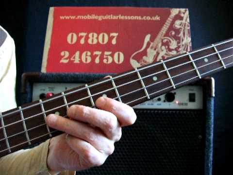Bass Guitar Lessons 5 - Limb from Limb