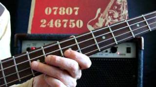 Bass Guitar Lessons 5 - Limb from Limb