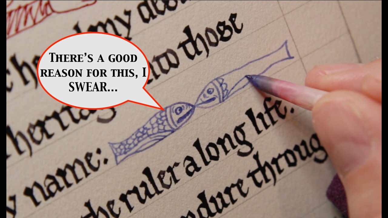 If you look closely, you can watch manuscript history in progress (OR: Secrets of the Fishy Psalter)