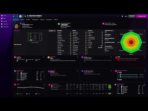Timothée Pembélé in FM22 Full Player profile