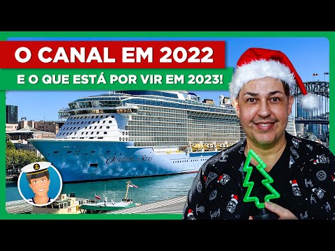Thumbnail for O canal em 2022 e o que está por vir em 2023! | #ovationoftheseas #cruzeiros #australia #live