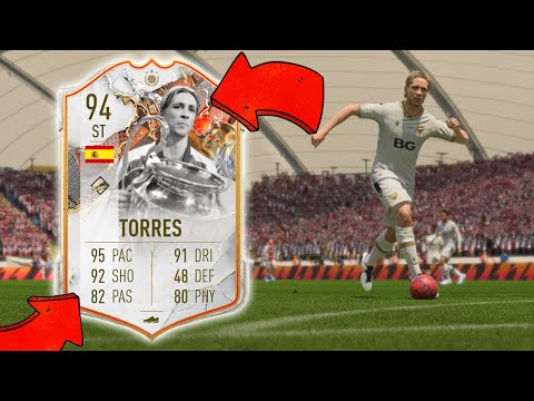 THE BEST STRIKER? 94 FERNANDO TORRES TROPHY TITAN ICON PLAYER REVIEW - FIFA 23 ULTIMATE TEAM
