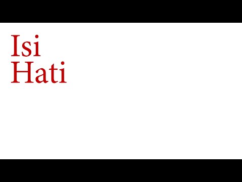 Isi hati - Hykal Kadir ( Audio )