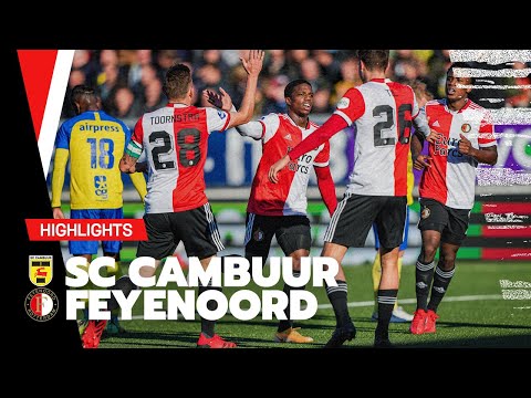 SC Cambuur Leeuwarden 2-3 Feyenoord Rotterdam