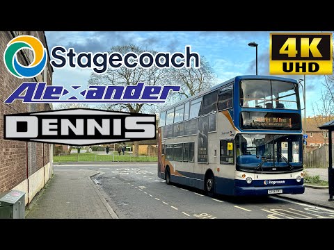 [Stagecoach South: Gold 1 Aldershot to Old Dean via Farnborough, Firmley & Camberley] ALX400 Trident