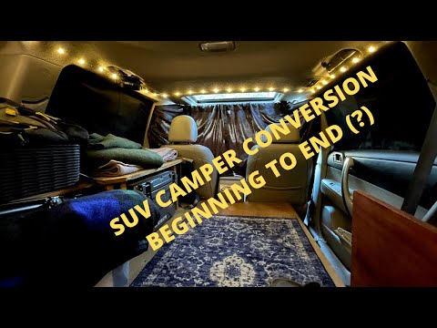 SUV Camper Conversion / Beginning to End (?) / Toyota Highlander