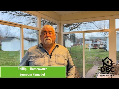 Phil's Sunroom Installation testimonial