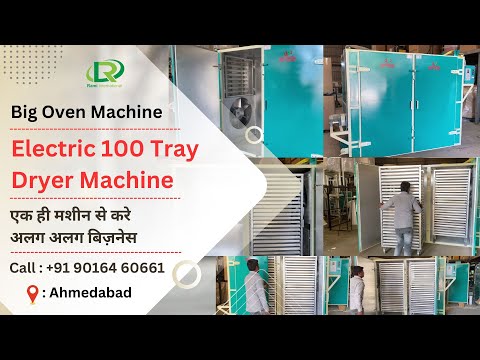100 Tray Dryer video thumbnail