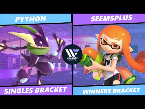 Wonderfly Weekly 52 - Python (Greninja) vs SeemsPlus (Inkling) - Winners Round 1