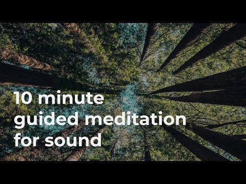 10 Minute Guided Sound Meditation Using Mindfulness