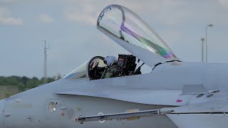 F-18 HORNET EPIC ENGINE STARTUP AND TAKEOFF WADDINGTON Plane Spotting