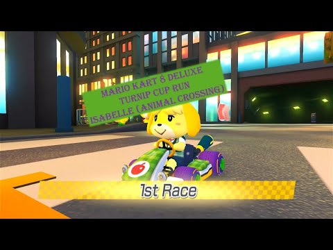 Mario Kart 8 Deluxe - Turnip Cup 50cc - Isabelle Animal Crossing