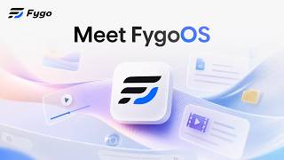 FygoOS, a faster, smarter, more private home for your data.