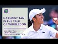 Harmony Tan Into Second Week of Wimbledon | Wimbledon 2022