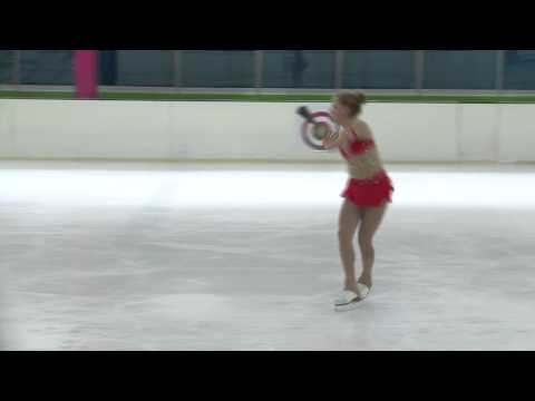 21 Isabella SCHUSTER-VELISSARIOU (GRE) - ISU JGP Mexico Cup 2013 Junior Ladies Short Program