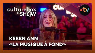 Keren Ann «La musique à fond» en live dans Culturebox, le show